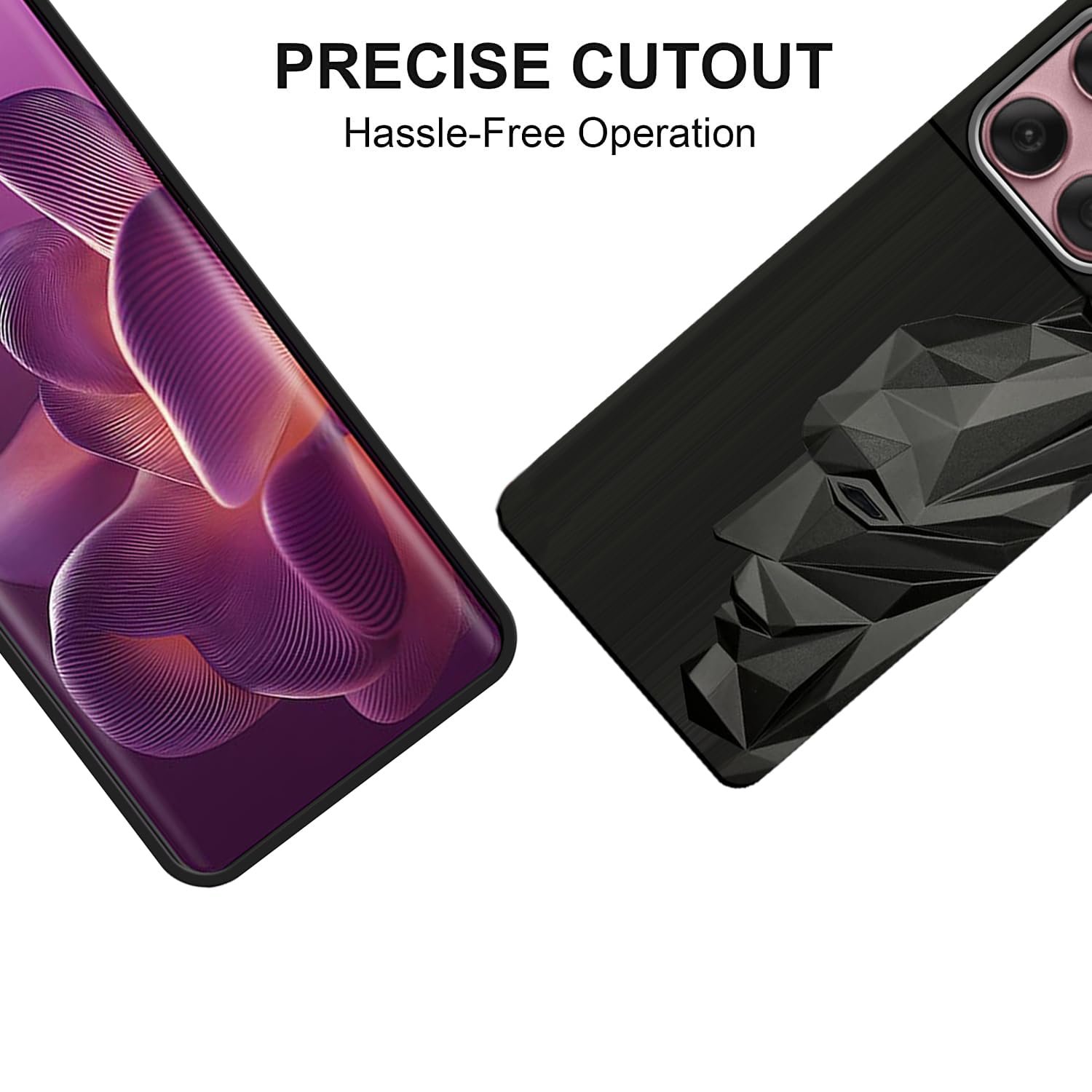 VIDO Exclusive Soft Back Case Cover for Motorola Edge 60 Fusion 5G (Shock Proof |360 Degree Complete Protection) - Image 3