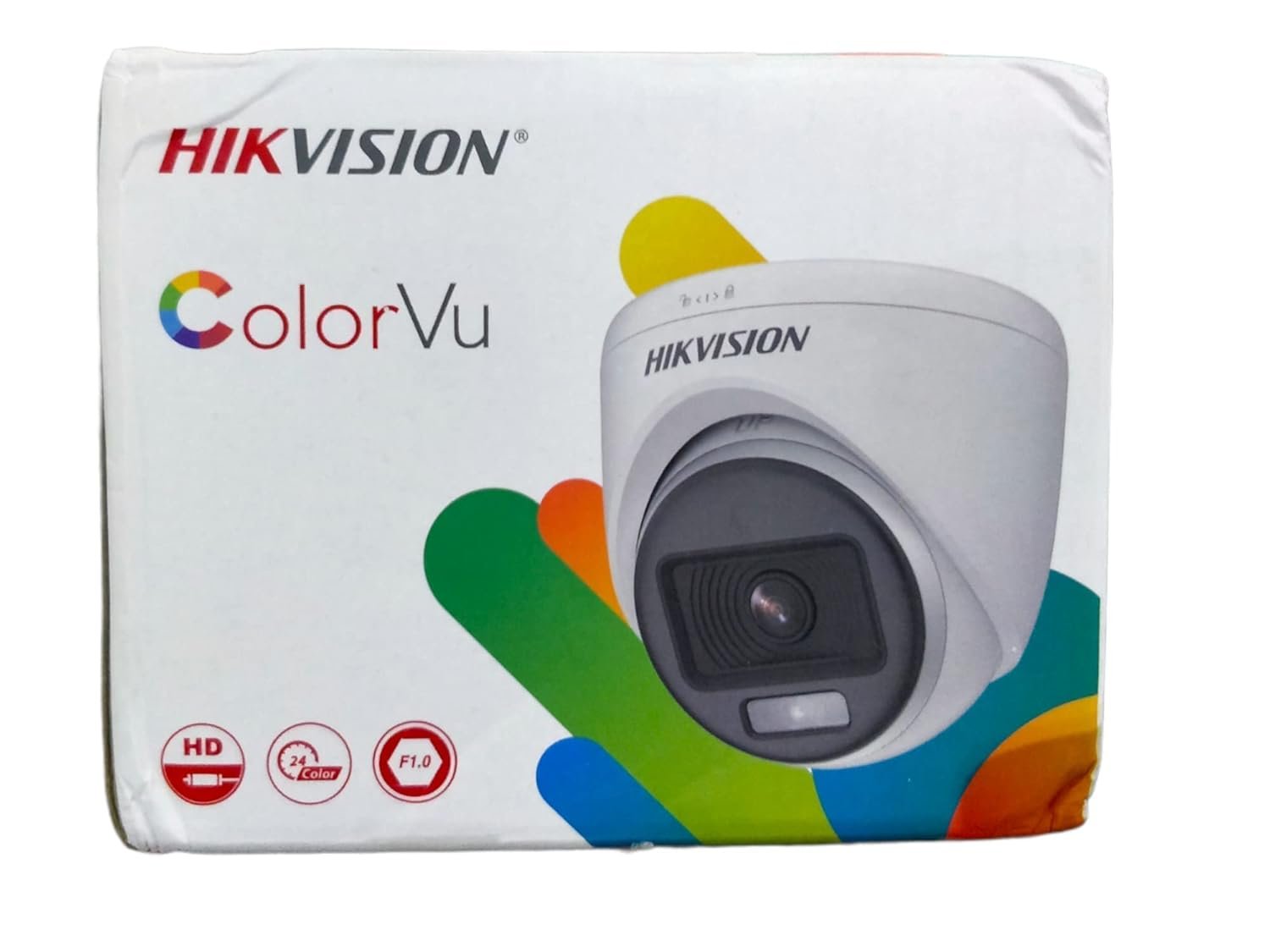 HIK Color-VU DS-2CE70DF0T-PF 2 MP Night Vision Dome Indoor CCTV, Compatible for All HIKVISION 2MP and Above DVRs 3.6 mm Lens and Light Distance 20 m (Wired, White, 1080p) - Image 3