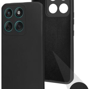 Jkobi Back Cover Case for Motorola Moto Edge 60 Fusion (Matte Finish Silicone with Inside Fiber Cloth)