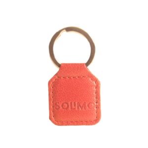 Amazon Brand – Solimo Premium Genuine Leather Keychain For Bike Home Car Genuine Leather Keyring & Key Holder Key Organiser For Men and Women