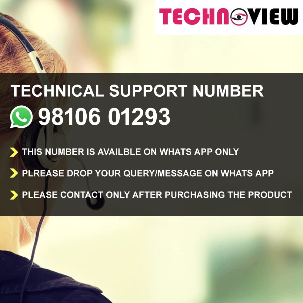 TECHNOVIEW Wired 1080p Charger USB Camera FHD Video and Audio Indoor Recorder Upto Motion Detection and Loop Recording Feature Support Upto 128GB Card Black - Image 8