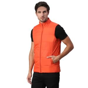 HIGH STAR Men’s Cotton Full Length Puffer Jacket HSMJKS3351_D