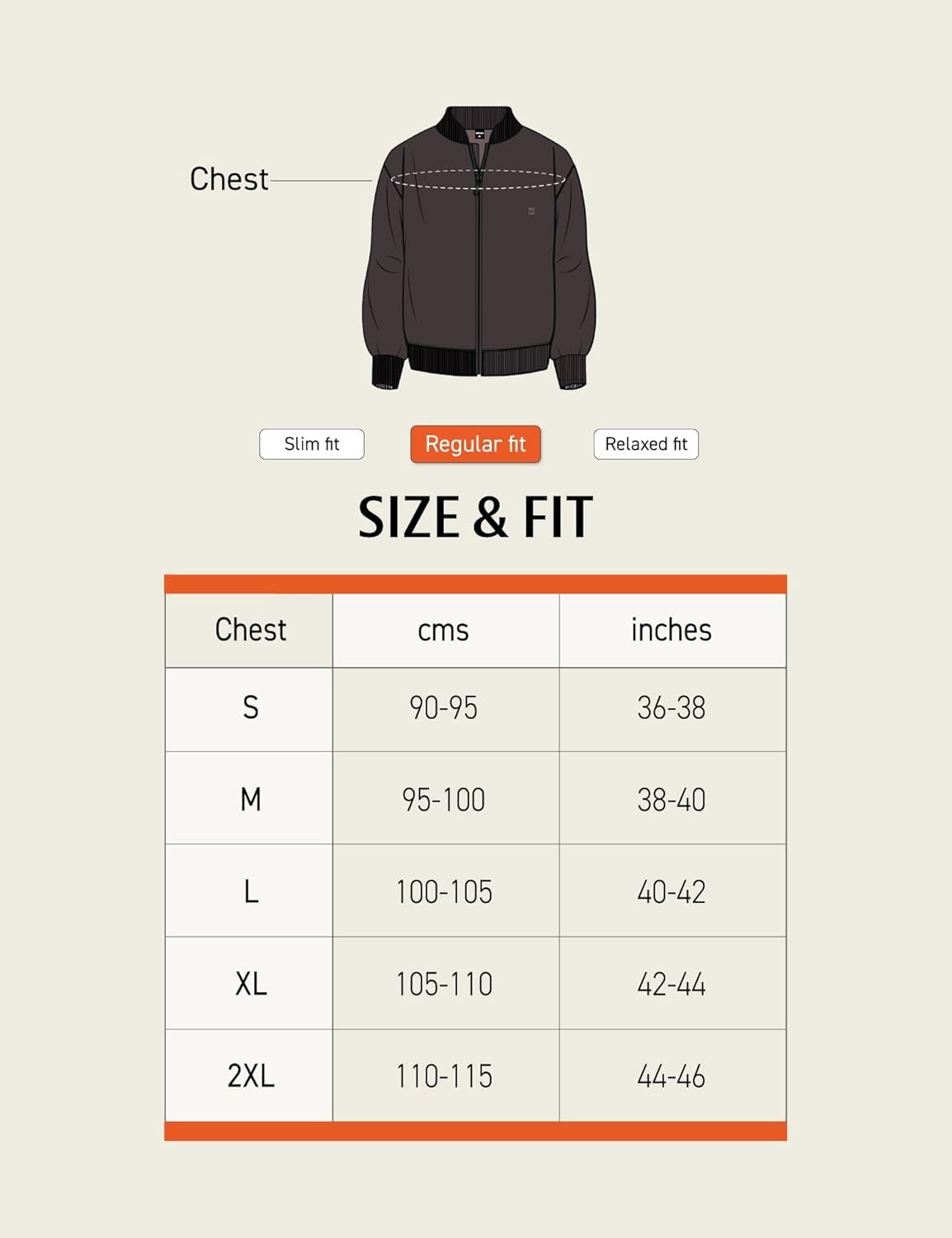 DAMENSCH Winter Jacket For Men, Textured Zipper Sweatshirt For Man, Shape and Colour Retaining ReNEWd Ottoman Zip Bomber Jacket - Image 7