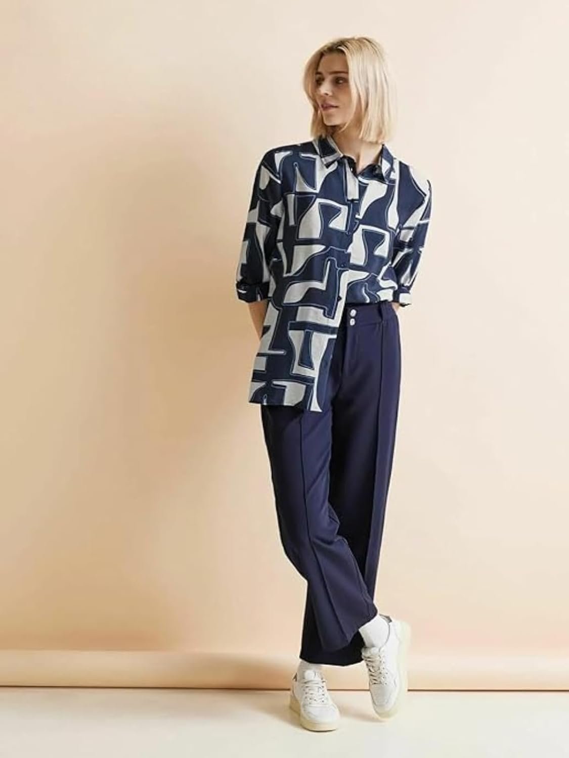 Leriya Fashion Women's Rayon Oversized Fit Korean Casual Short Sleeve Loose Fit Crop Top|Summer Wear - Image 3