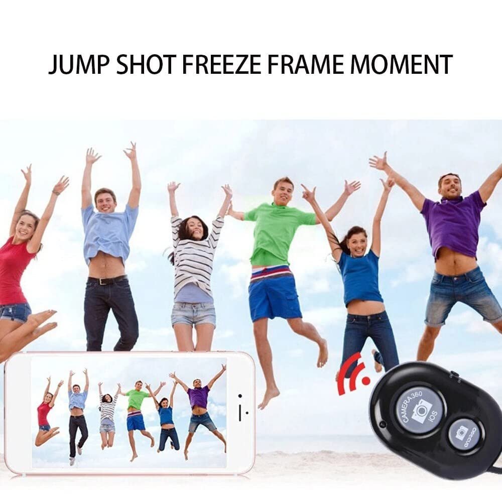 Shutter Remote Control Shutter Selfie Remote with Bluetooth Connectivity Technology Selfie Click Button Create Amazing Selfie, Photos & Videos Compatible with Phone (Pack of-1) - Image 2