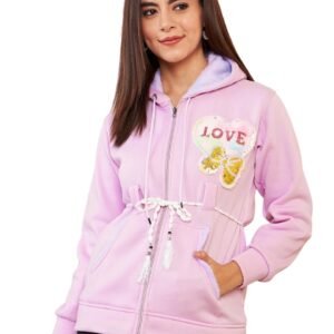 Pivl Women Jacket for Winter with Belt