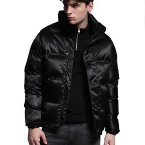 JACK & JONES Men’s Polyester Standard Length A-Line Coat