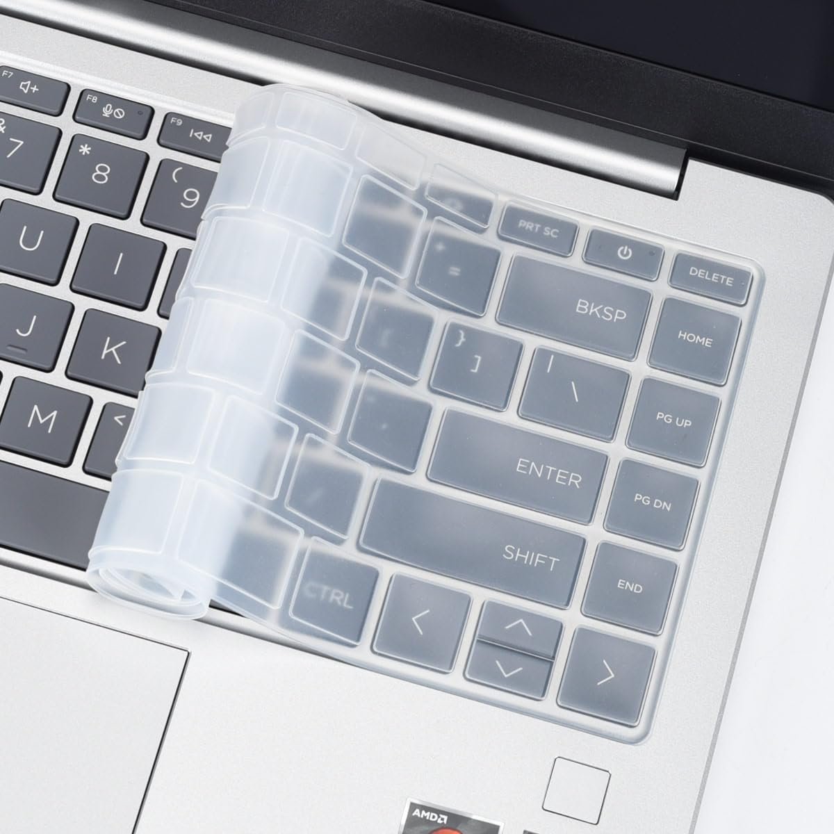 Saco Laptop Keyboard Cover Compatible for HP Pavilion 14-EC/14-DV Series 14-ec0033AU ec1003AU ec1005AU ec1008AU ec1019AU 14-dv0054TU dv0058TU dv1000TU dv1029TU dv2014TU dv2041TU Laptop, Transparent - Image 5