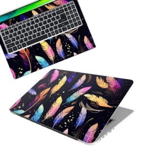 Leves Full Body Vinyl Laptop Skin/Sticker/Cover Upto 15.6 Inches Laptops Laminated-Removable-HD Quality Compatible for Hp-Dell-Sony-Lenovo-Asus etc.(15x10 Inches)