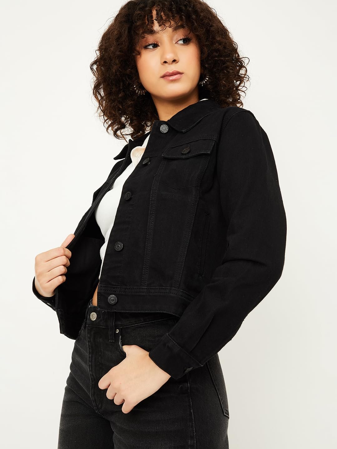 Max Women's A-Line Coat - Image 3