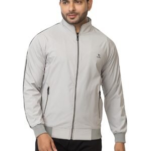 Casual Winter Wear Jackets For Men || Men’s Solid Wind Cheater Jacket With Zipper || Ribbed Waist And Ribbed Wrist Cuffs For Perfect Fit || Casual And Sports Jacket (WC601)