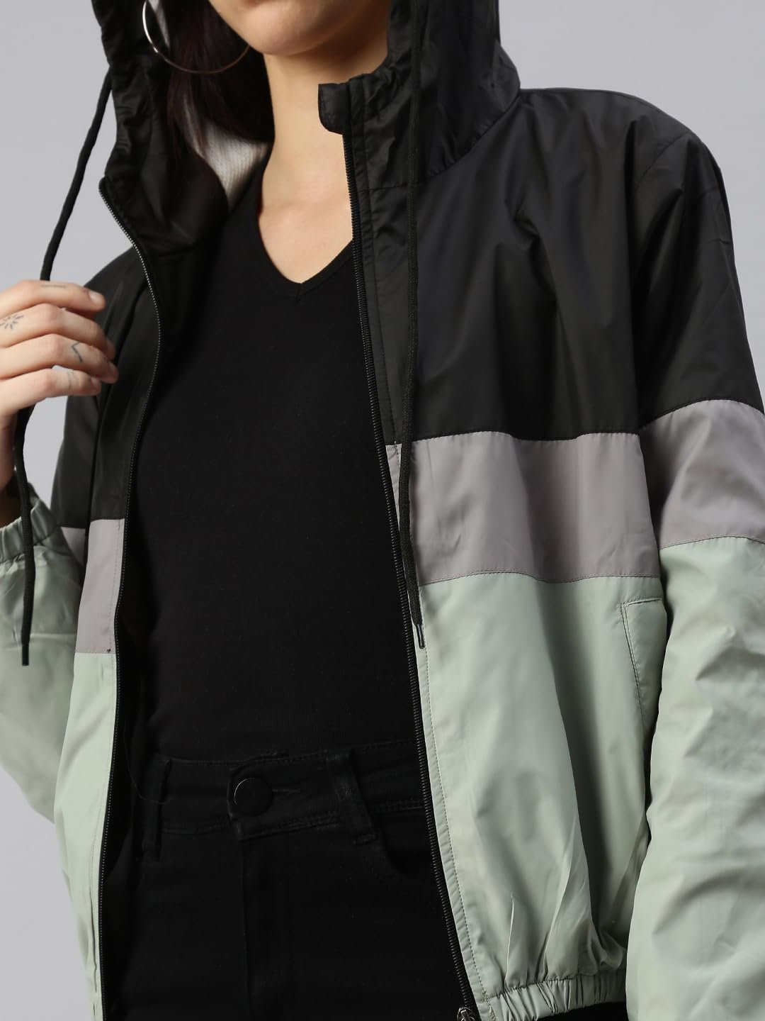 VOXATI Women's Solid Summer Jacket - Image 6