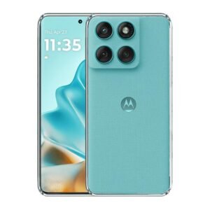 Amazon Brand – Solimo for Moto Edge 60 Fusion 5G Premium Transparent Soft Silicon Crystal Clear Back Cover [Transparent]