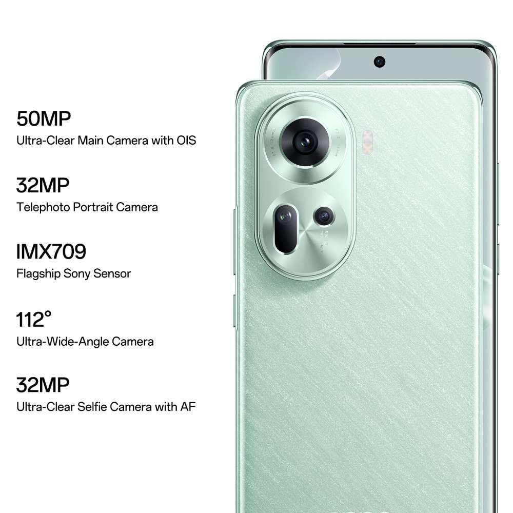 Oppo Reno 11 5G (Wave Green,128 GB) (8 GB RAM) - Image 3
