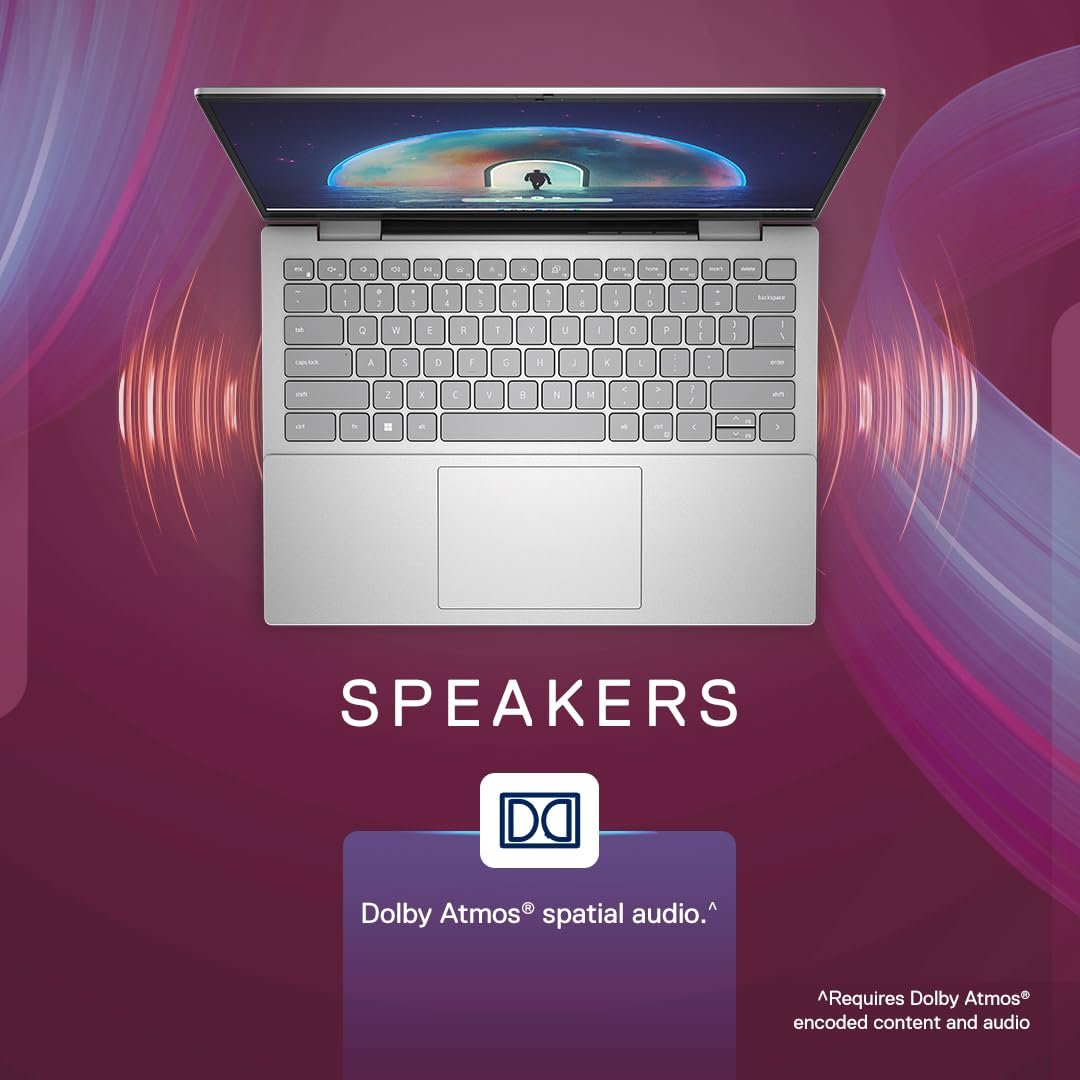 Dell Inspiron 5430 13th Gen Laptop, Intel i5-1335U/8GB LPDDR5/512GB SSD/ 14.0" (35.56Cms) FHD+ Comfortview/Backlit KB/Win 11 + MSO'21/Mcafee 15 Months/Platinum Silver/Thunderbolt 4.0 Port/1.59KGs - Image 6