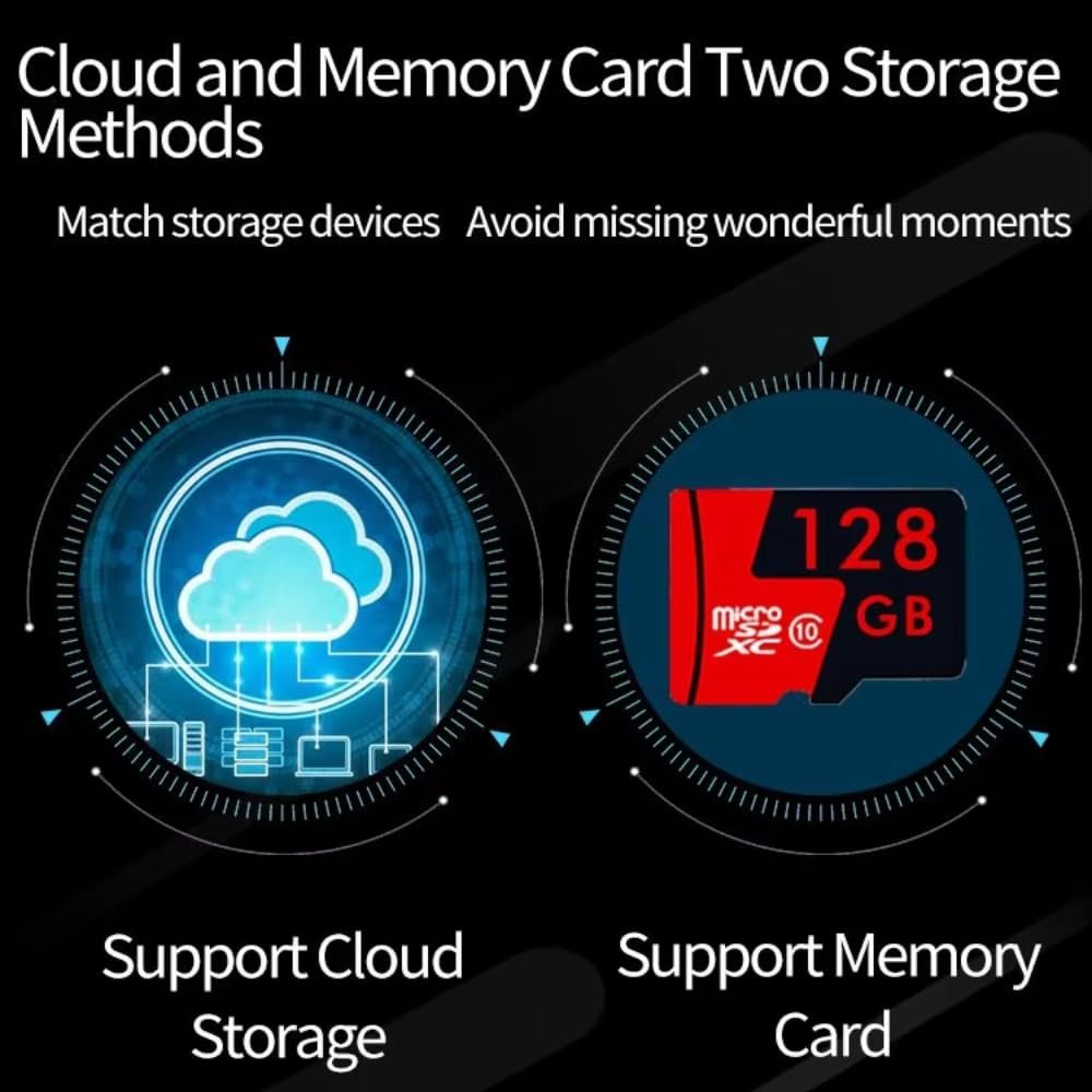 Maizic Smarthome Cheeky 3 MP FHD WiFi Indoor CCTV Camera for Home with Pan/Tilt 360° View, 2 Way Communication, Motion Detection, Color Night Vision and Supports SD Card (Up to 256 GB) - Image 7