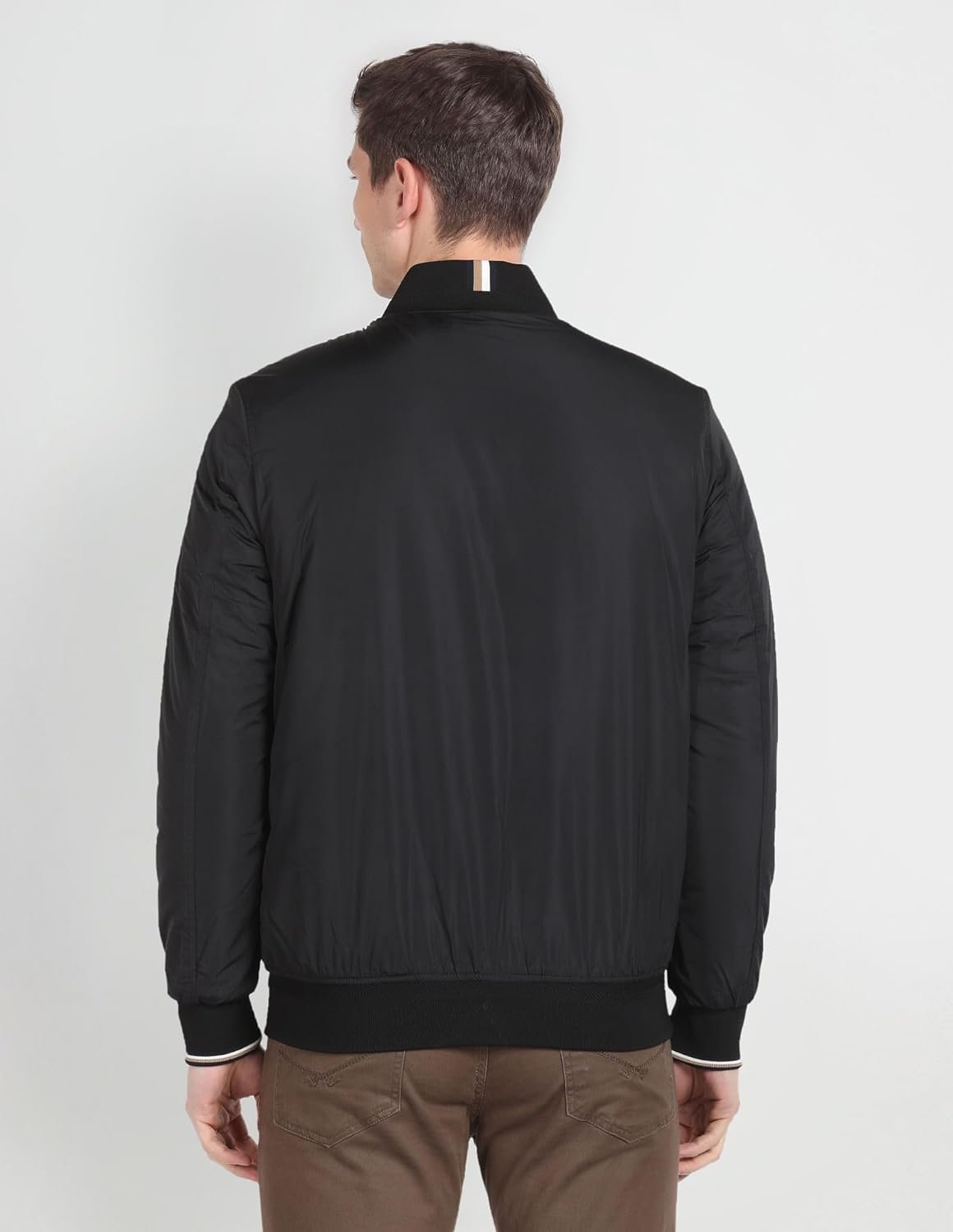 Arrow Men's Polyester Crop A-Line Coat - Image 6