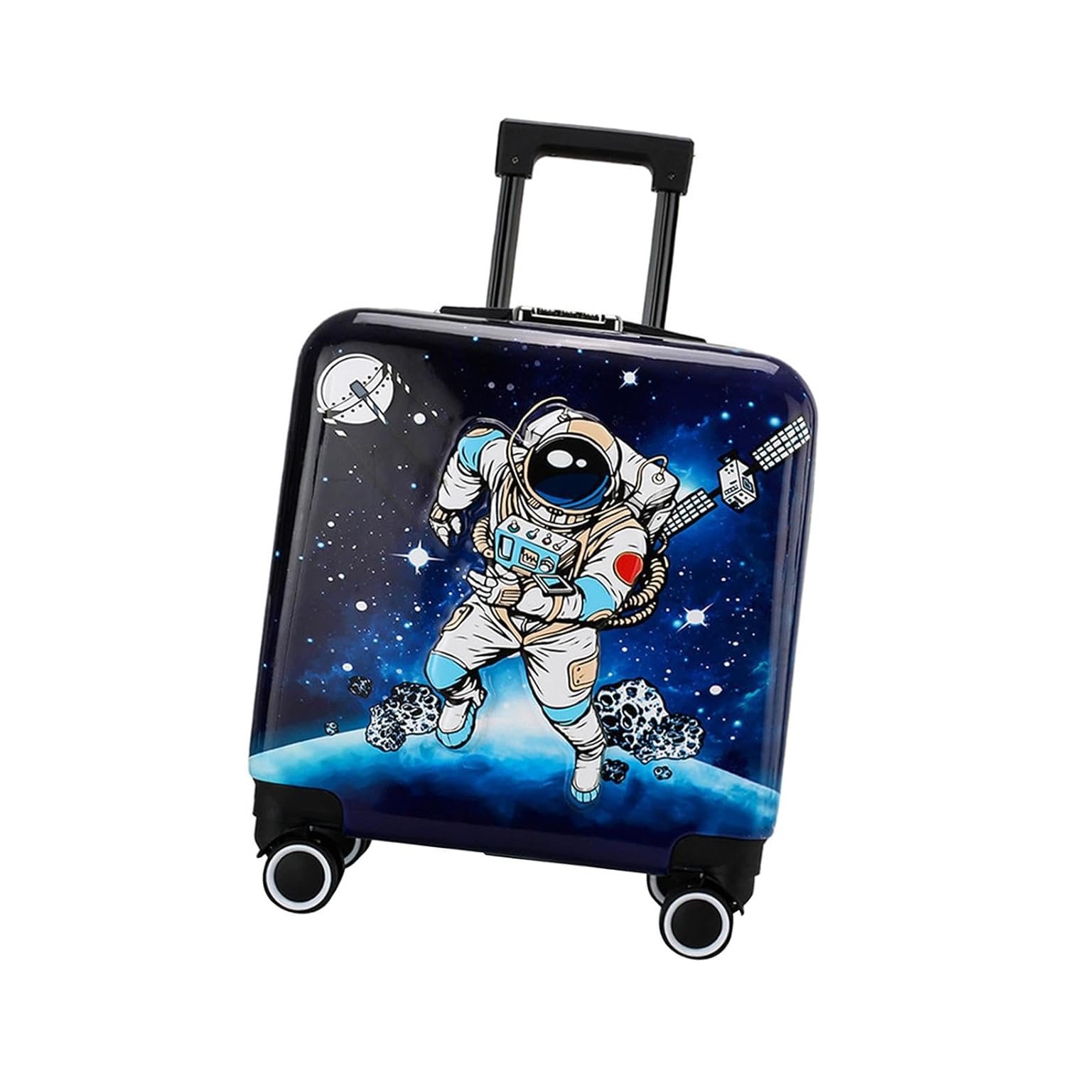 20" Childrens Luggage Lightweight Gift Travel Luggage for Children Boys Kids Astronaut|Portable Digital Weighing Scale for Cylinder, Travel, Bag for Women&Men, Rolling Luggage Bag|