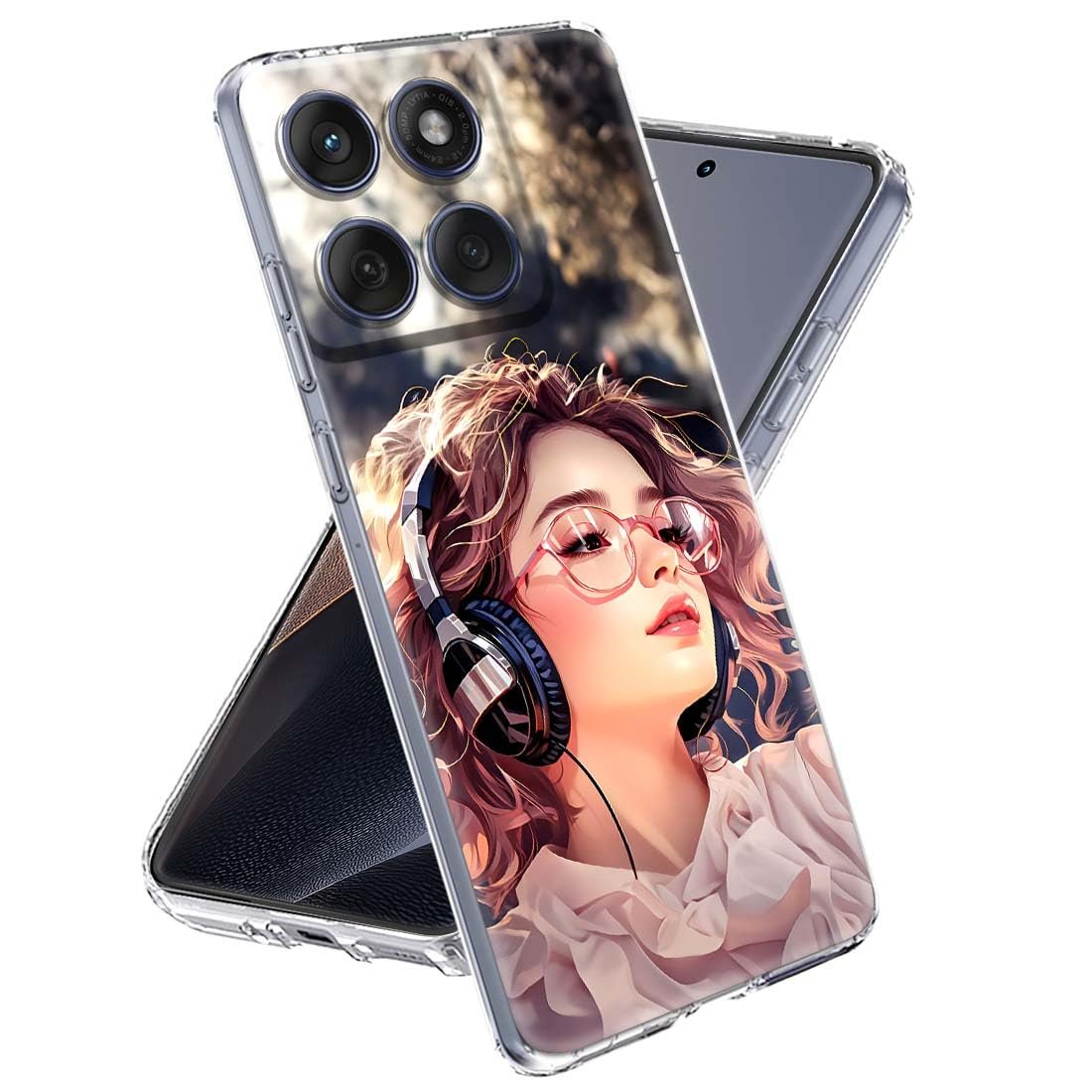 Fashionury Silicone Designer Printed Back Case Cover for Motorola Edge 60 Fusion -D3159 - Image 2