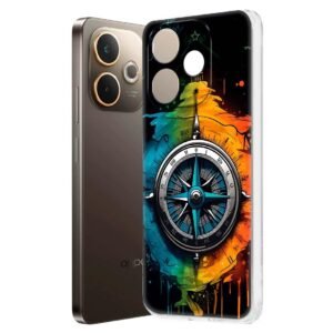 Designer Soft Back Cover Case Compatible for Oppo A5 Pro 5G, Printed,Transparent,Flexible, Silicon for Oppo A5 Pro 5G -D3235