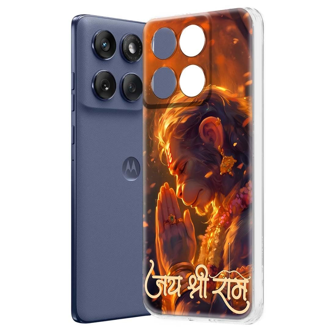 Fashionury Designer Soft Back Cover Case Compatible for Moto Edge 60 Fusion, Printed,Transparent,Flexible, Silicon for Motorola Edge 60 Fusion -D2251