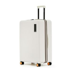 MOKOBARA The Transit Luggage Poly-Carbonate Hard Sided 8 Silent Ninja Wheels for Travelling (Still Loading Brownray (Limited Edition) 2.0, Check-in Large)