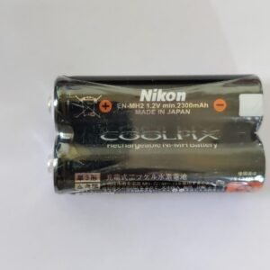 Compatible with Nikon EN-MH2-B2 1.2V min.2300mAh Rechargeable Batteries – Camera Battery – for Coolpix L19, L20, L30, L32, L330, L620, L830, L840 (Pack of 2)