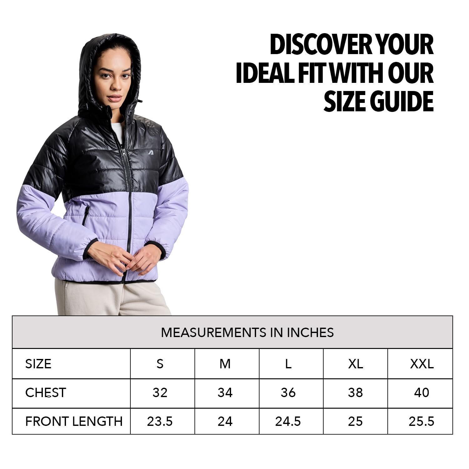 Boldfit jacket for woman puffer winter jacket for woman standard length jackets for women stylish latest hooded winter wear jackets for women cozy jerkins for ladies - Image 2