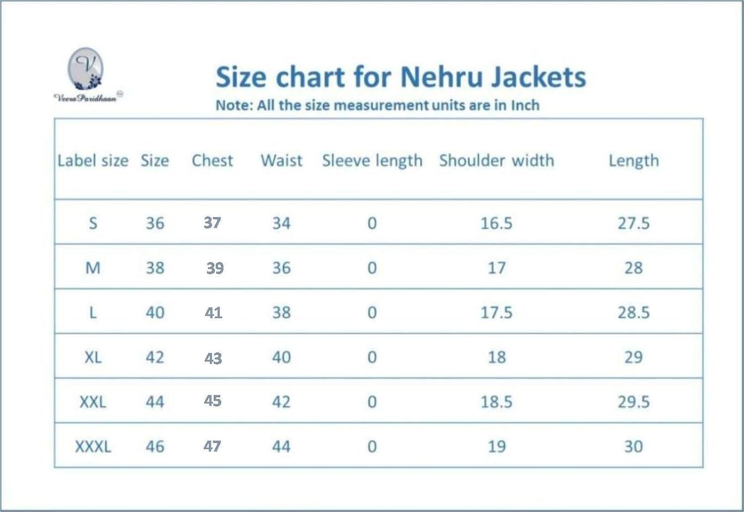 Veera Paridhaan Men's Solid Nehru Jacket - Image 6