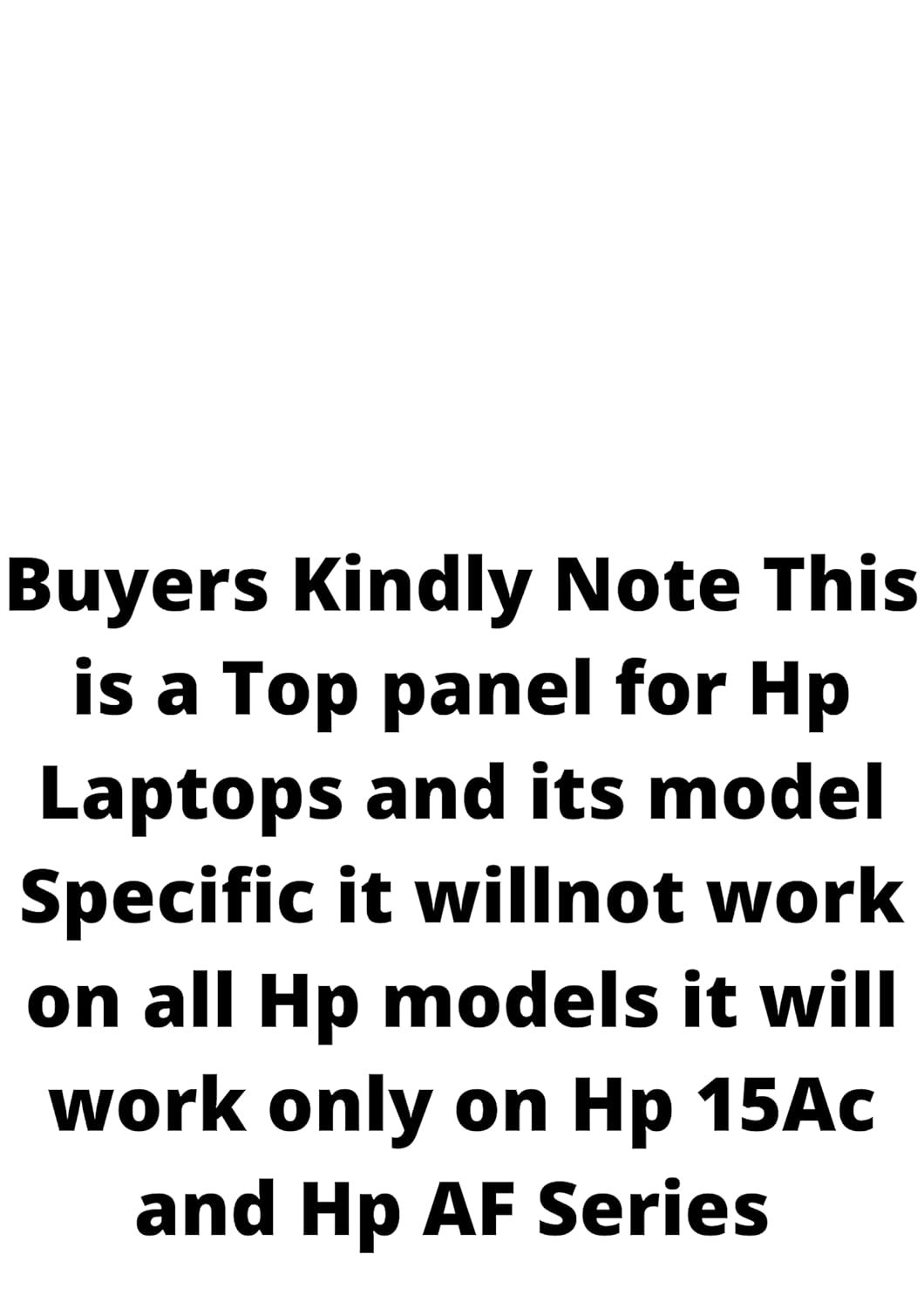 Screen Panel for HP 15-AC 15-AF Series Laptop 813930-001 Black - Image 4