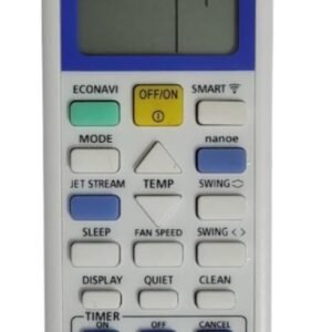Ac Remote Control Compatible with Panasonic Ac (Please Match Your Old Remote with Given Image for Work It Must Be Exactly Same As Shown in Image)