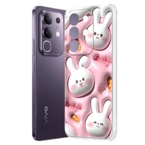 Fashionury Back Cover for Vivo T4x 5G, Vivo T4x 5g Back Cover -D3246