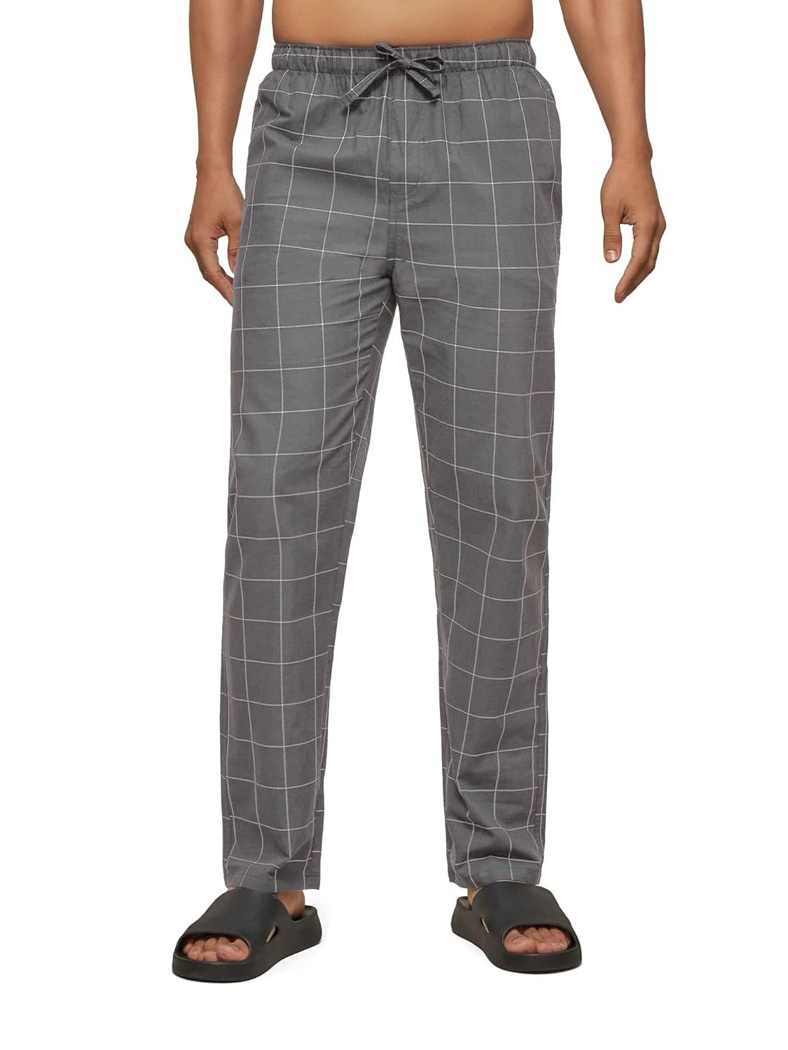 XYXX Men's Checkmate 100% Super Combed Cotton Regular Fit Pyjamas - Image 2