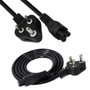 Storite 1.5M Black 3 Pin Laptop Power Cable 18AWG Universal Replacement for Charger Adapter Power Cord for Laptop