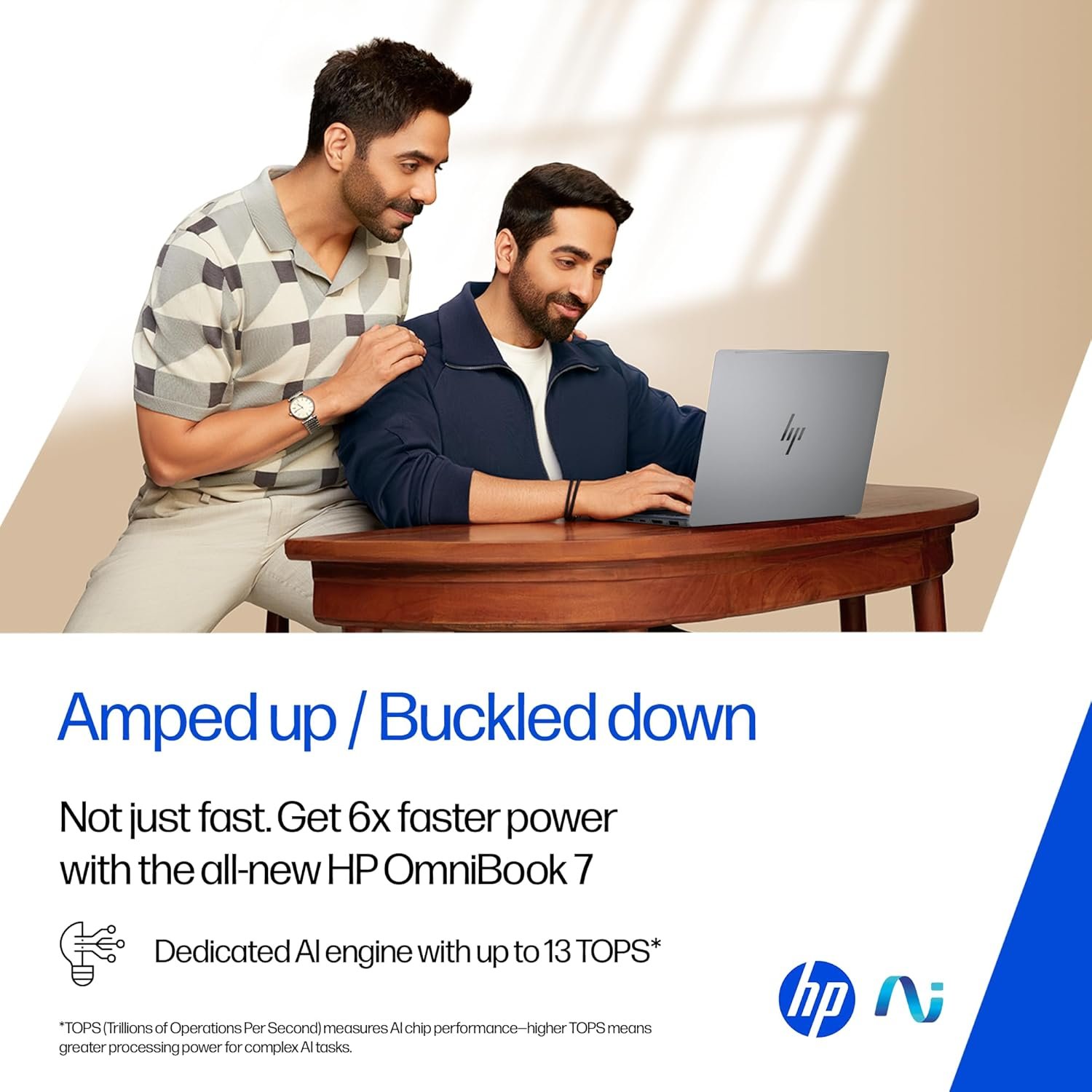 HP OmniBook 7 OLED, Intel Core Ultra 7 255H (32GB LPDDR5,1TB SSD), 3K, 0.2 ms, Micro-Edge, 14''/35.6cm, Win 11, M365, Office 24, Meteor Silver,1.5kg, fr0116TU, 5MP Camera w/Shutter, Backlit AI Laptop - Image 7