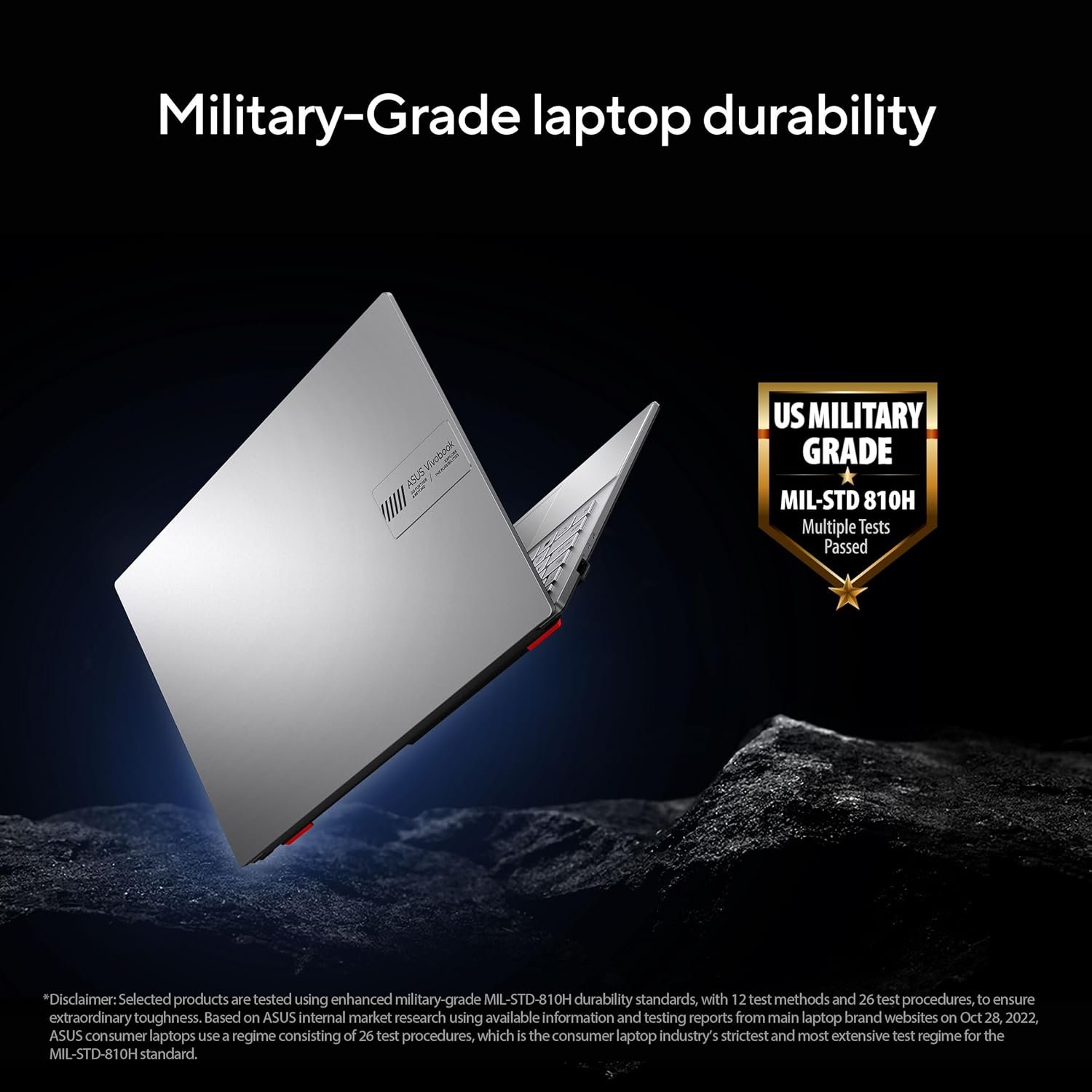 ASUS Vivobook Go 14 (2023), AMD Ryzen 5 7520U, 8GB RAM, 512GB SSD, FHD, 14"/35.56cm, Windows 11, MS Office 2021, Silver, 1.38KG, E1404FA-NK521WS, Alexa Built-in, Thin & Light Laptop - Image 10