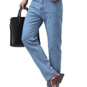 Jeans for Men | Denim Pants with Straight Fit & Formal Look (Regular-U08-U09)