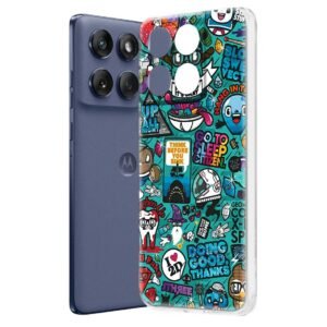 Fashionury Back Case for Moto Edge 60 Fusion, Back Cover for Motorola Edge 60 Fusion -D3228