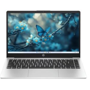 HP Professional 14 (2025), Intel Core i5 13th Gen 1334U - 32 GB/512 GB SSD/Intel Iris Xe Graphic/Windows 11 Home Thin and Light Business Laptop/14.0" FHD/Backlit + Fingerprint/Silver/1.4 Kg/MSO 2021
