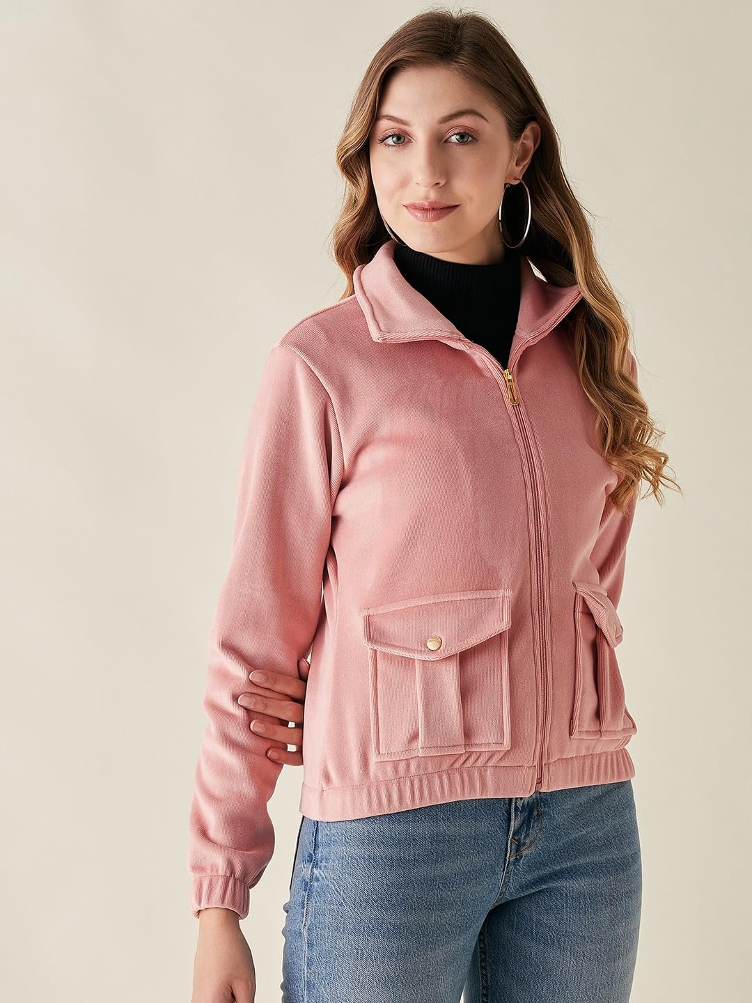 Modeve Women Full Sleeve Jacket for Winter - Image 5