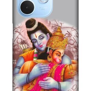 NDCOM for Oppo A5 Pro 5G Back Cover | Oppo a5Pro Cover | Premium Oppo A5 Pro BackCover for Enhanced Protection | Hanuman and Ram Printed Hard Case