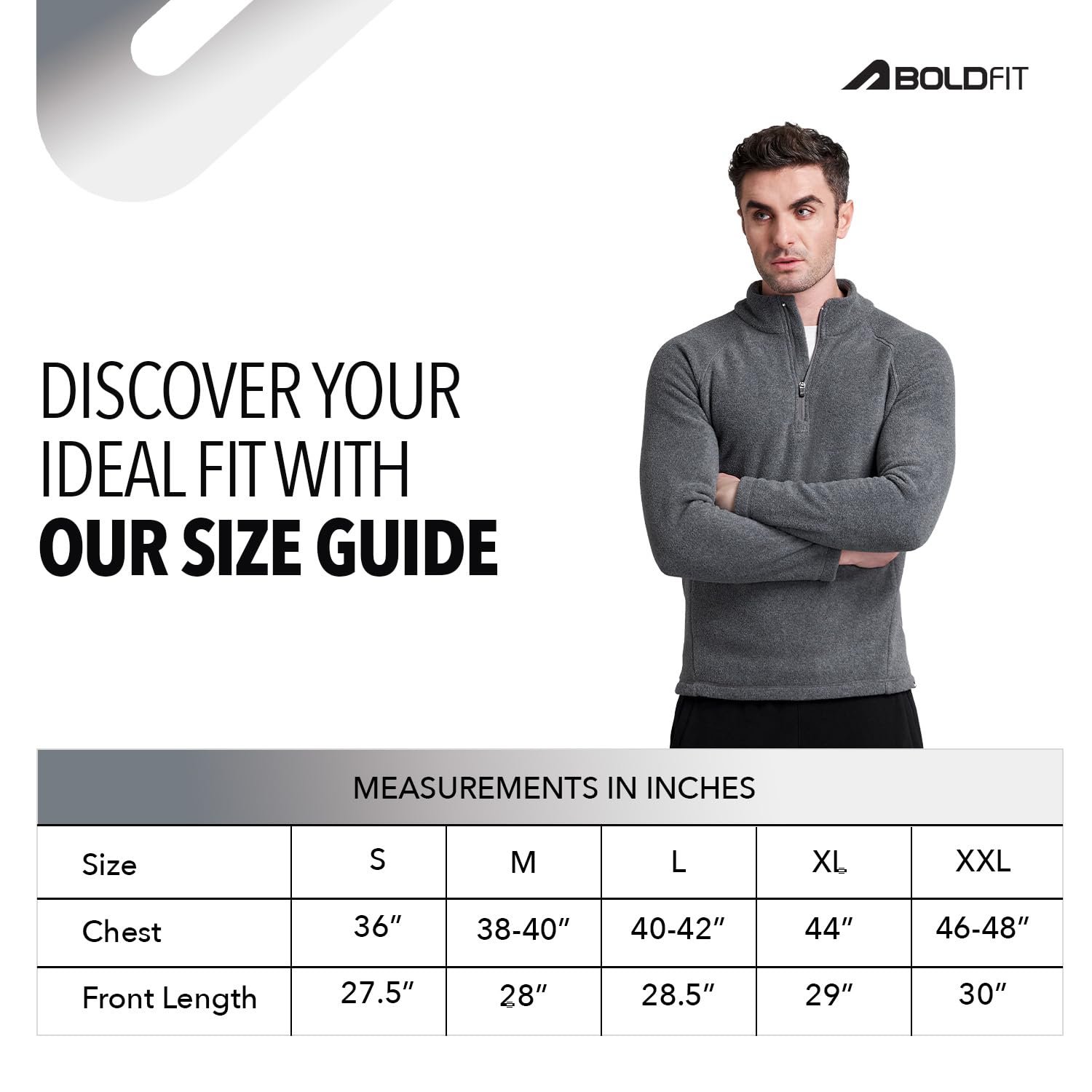 Boldfit Sweatshirt for Man Stylish Sweatshirts for Men Breathable Jacket for Man Half Zipper Sweatshirt for Men Casual Sweat Shirt Full Sleeves Sweaters for Winter All Day Winter wear Jackets Stylish - Image 4