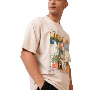 Highlander Men’s Cartoon Relaxed Fit T-Shirt