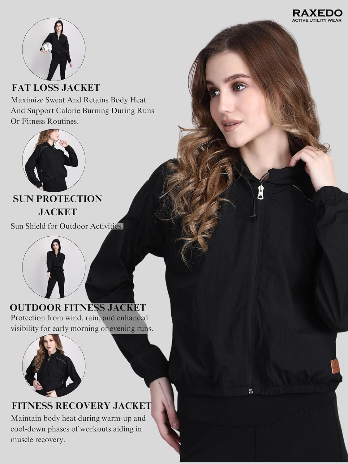 Jacket for Woman | Windcheater for Women | Winter Jacket for Woman | Crop Jackets for Women Stylish Latest | Warm, Water-Resistant Travel & Sports – Light & UV Protected - Image 6