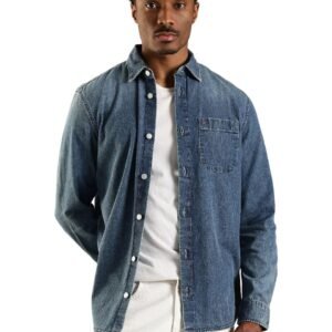Solid Regular Fit Cotton Shirt