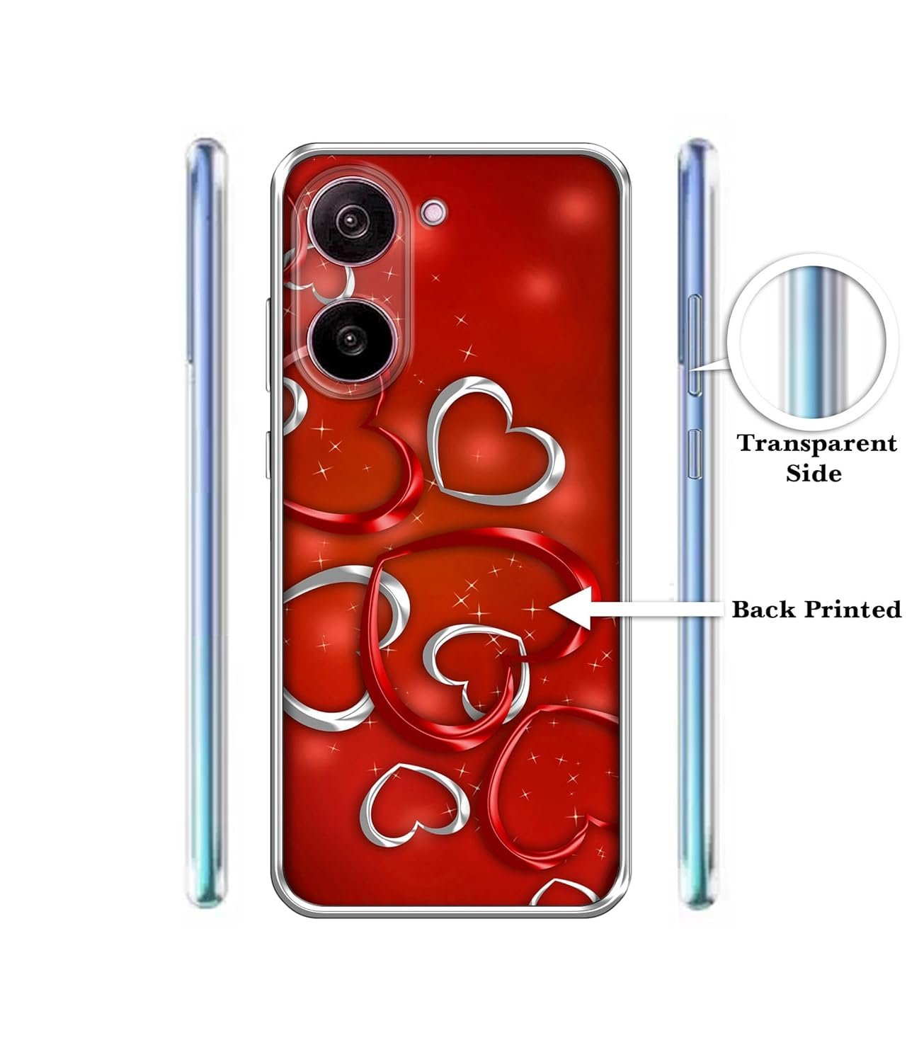 Amazon Brand-Solimo Basic Case for OnePlus Nord CE5 5G (Silicone_Multicolor) - Image 2