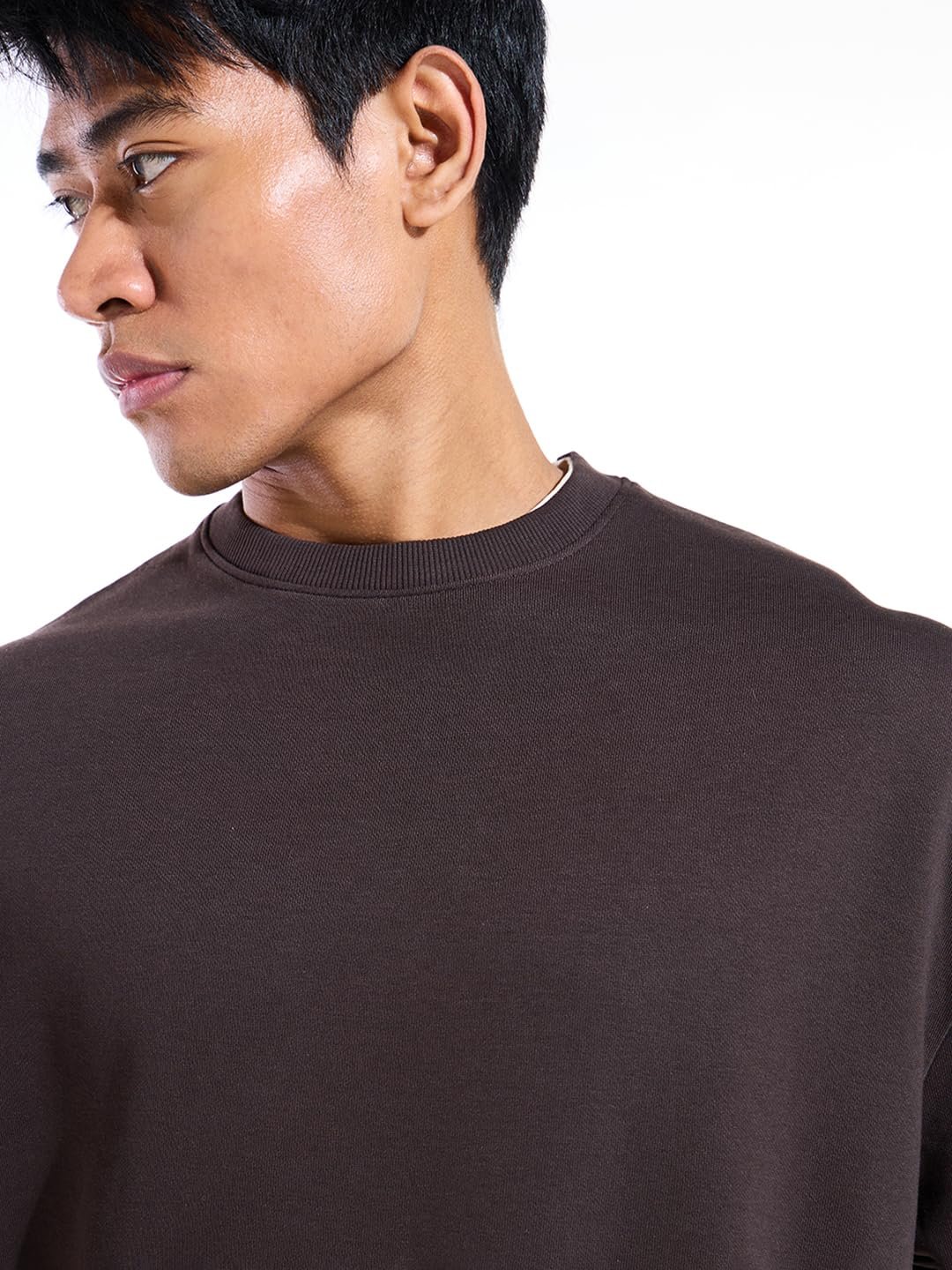 Bewakoof Men's Fleece Oversized Fit Sweatshirt Heavy Duty® 1.0 | Sweatshirt for Man Winter Wear - Image 8