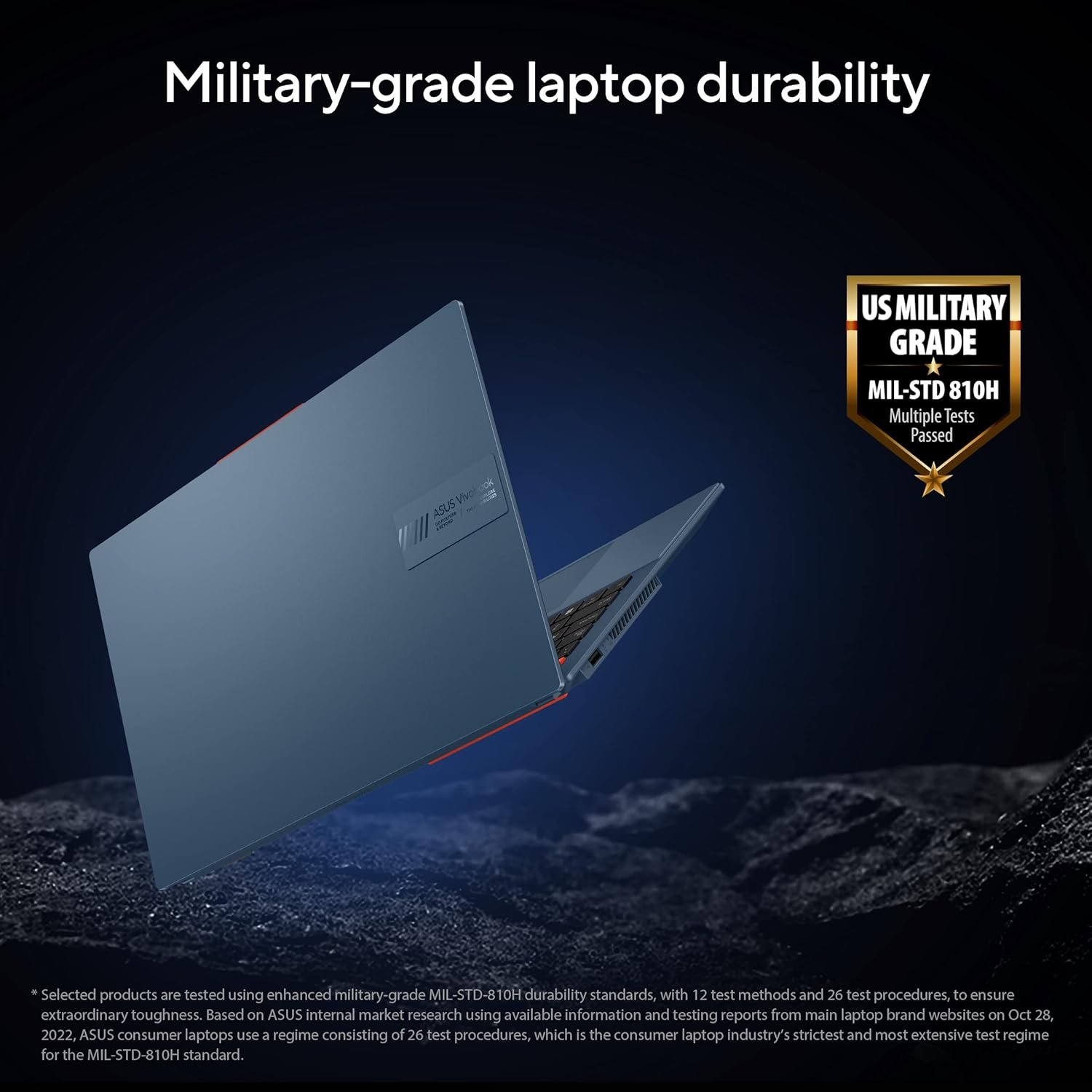 ASUS Vivobook S 15 OLED (2023), Intel Core EVO i5-13500H, 13th Gen, 16GB RAM, 512GB SSD, 2.8K OLED 120Hz, 15.6"/39.62cm, Windows 11, MS Office 2021, Blue, 1.7KG, S5504VA-MA541WS, Iris Xe, 75WHr Laptop - Image 12