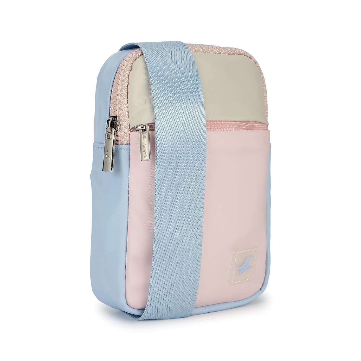 Fastrack Fanny Pack Bag for Men and Women | Lightweight Nylon Crossbody with Adjustable Strap, Zippered Main Compartment and Quick-Access Pocket | Versatile Everyday Bag for Travel, Campus and Errands - Image 8