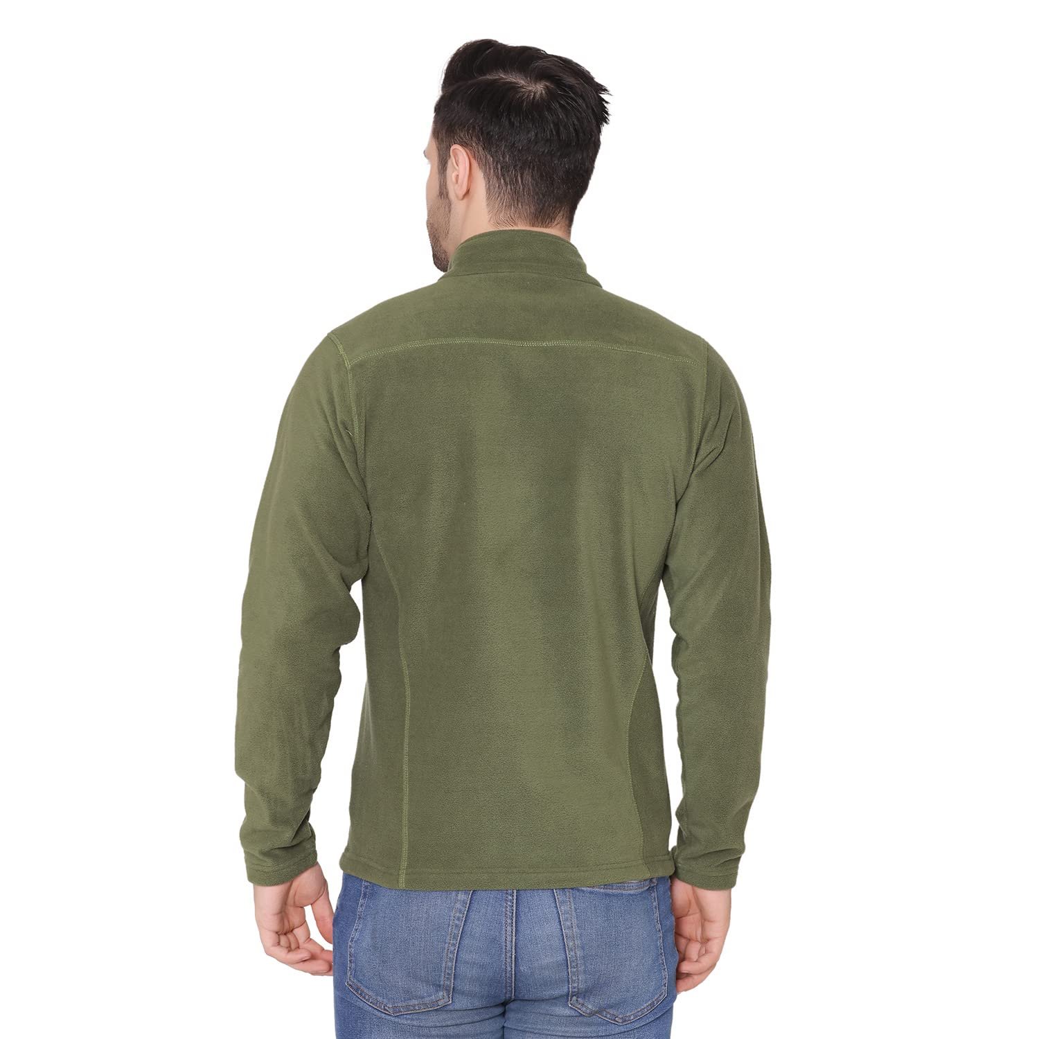 Bongio Men's Full Sleeves Polar Jacket - Image 4